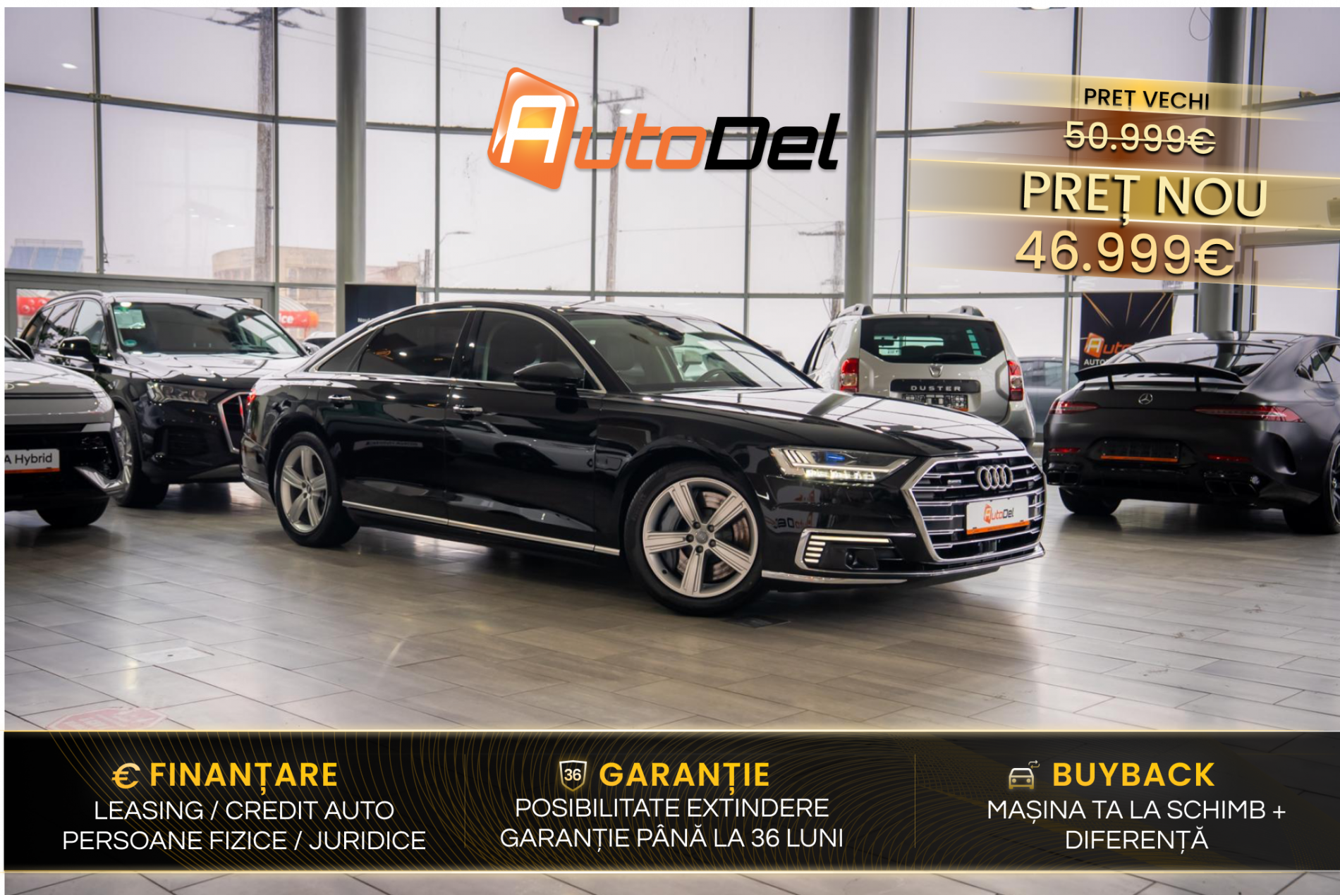 Audi A8 Long 60TFSIe 3.0 Plug-in Hybrid 4x4
